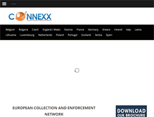 Tablet Screenshot of connexxeu.com